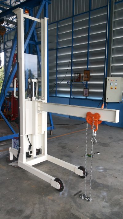 Stacker , ลิฟท์ 2 เสา ยึดพื้น
